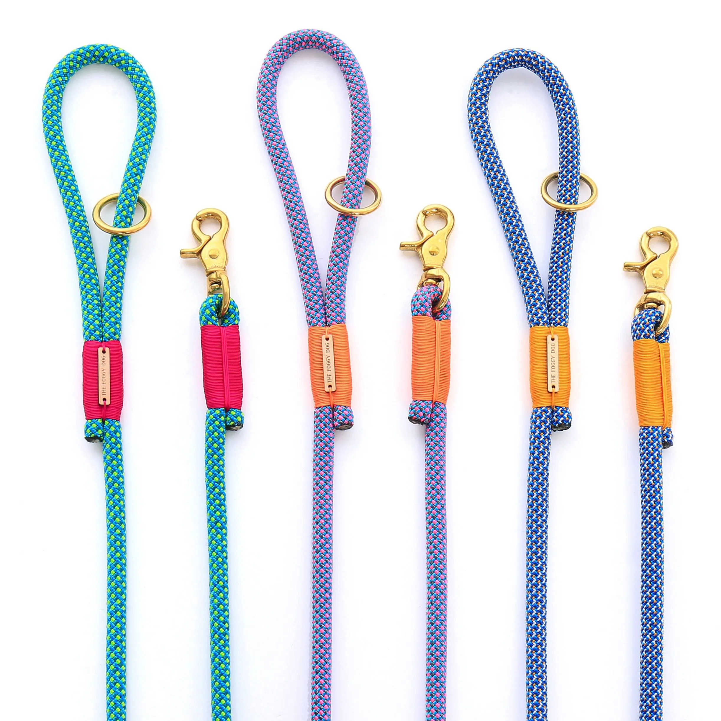 THE FOGGY DOG | Climbing Rope Leash in Jewel