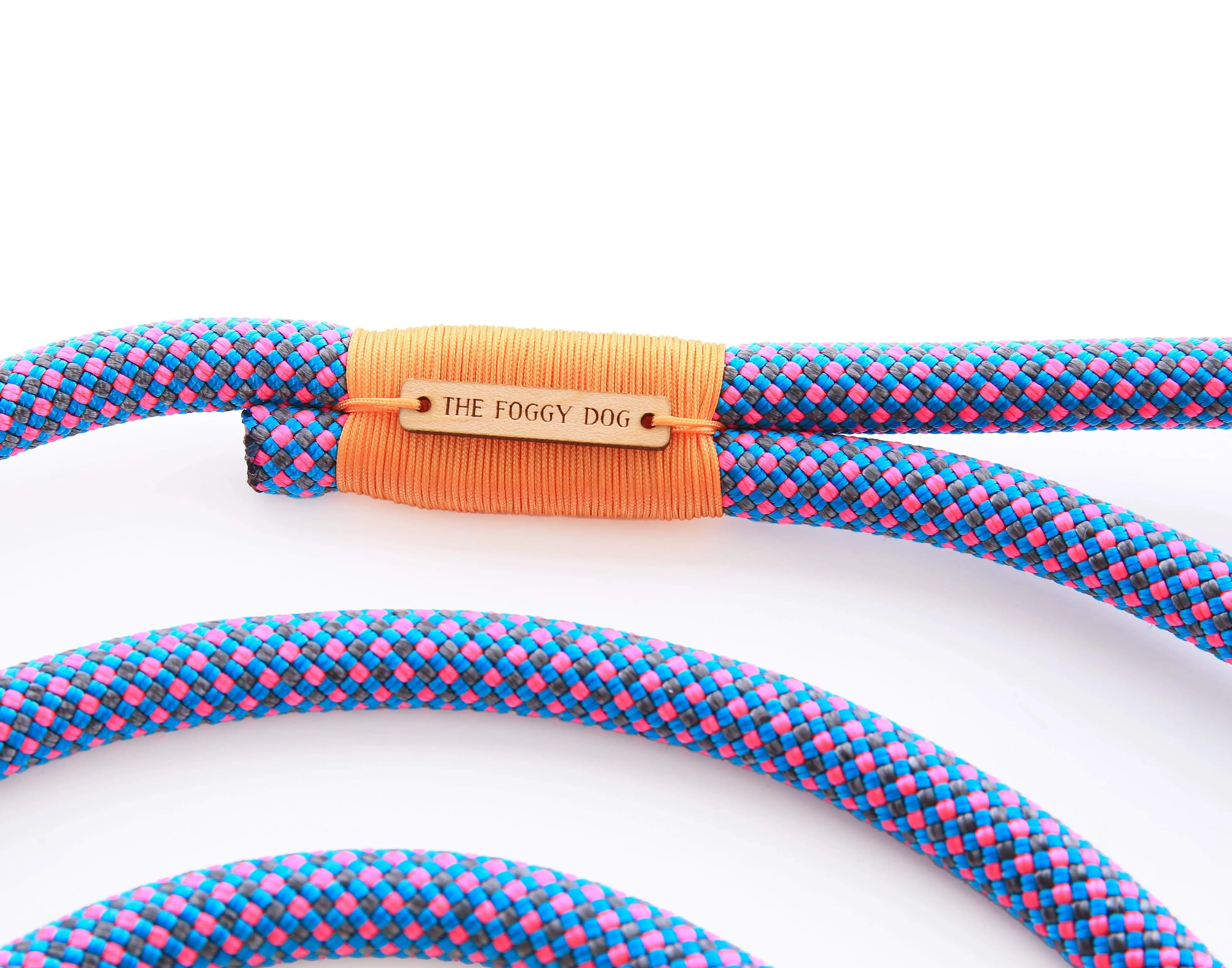 THE FOGGY DOG | Climbing Rope Leash in Neon Tetra