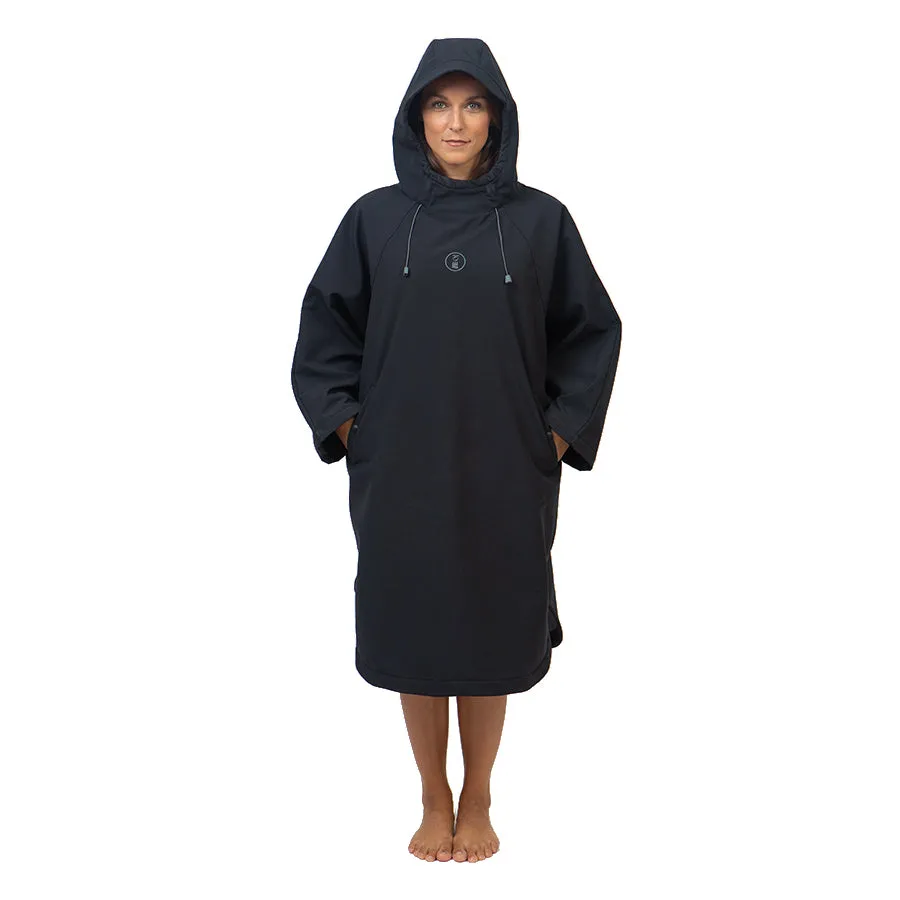 Used Fourth Element Storm All Weather Poncho - Black - Size: Large