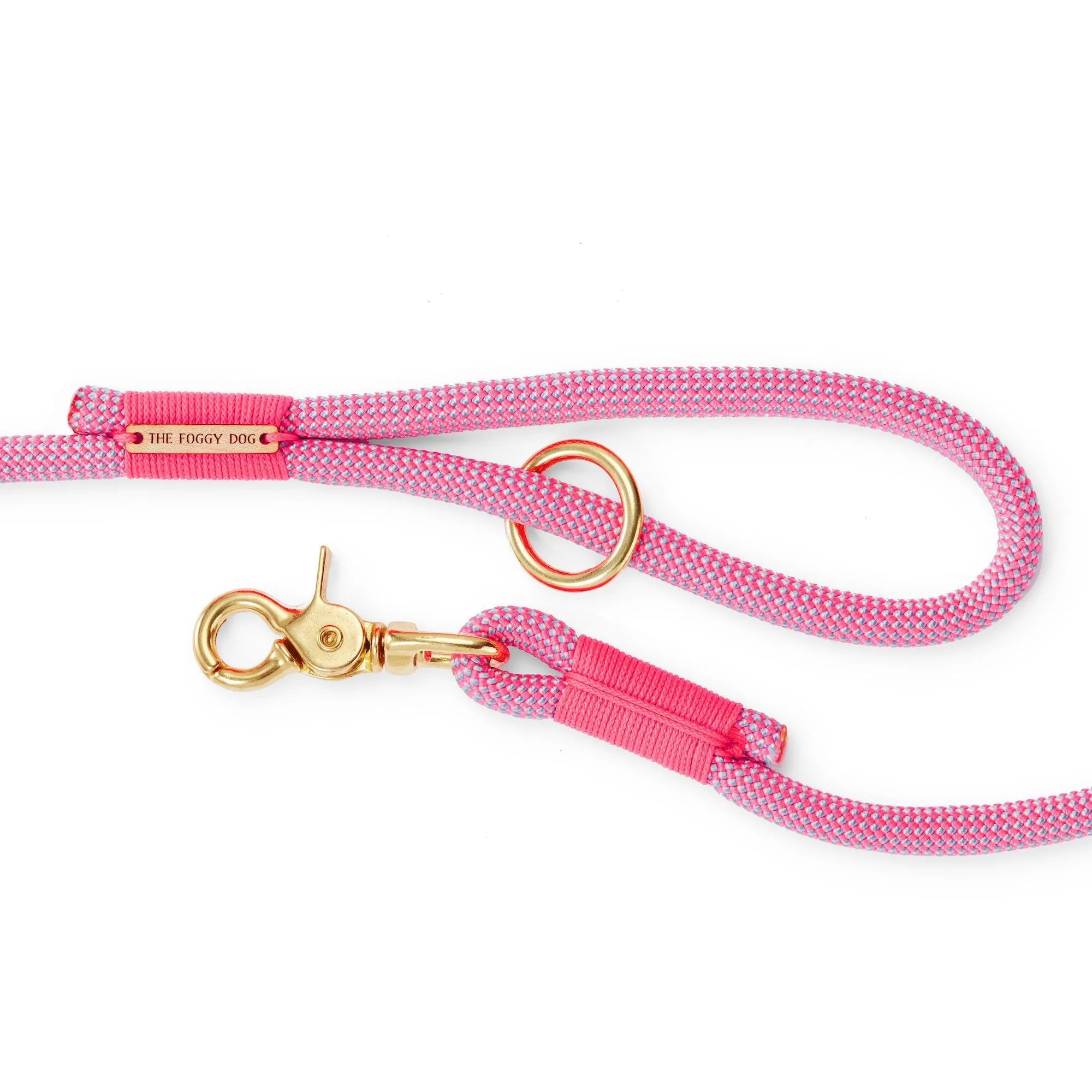 Watermelon Pink Climbing Rope Dog Leash