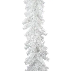 White Christmas Garland